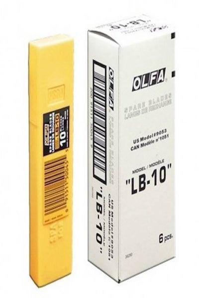 LB-10 Heavy Duty Spare Blades 18 x 110mm 10/Pack Yellow