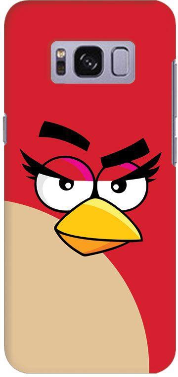 Stylizedd Samsung Galaxy S8 Plus Slim Snap Case Cover Matte Finish - Girl Red - Angry Birds