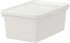 SOCKERBIT Box with lid - white 38x25x15 cm