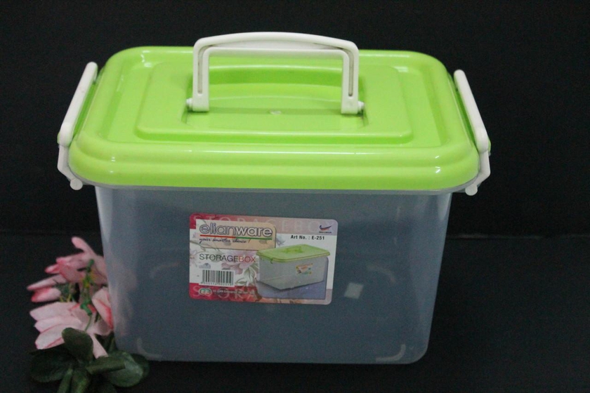 E8market 1 Pcs Multipurpose Storage Box with Lid for storage Kitchen tool (2 Colors)
