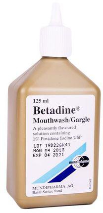 Betadine MouthWash Gargle And Antiseptic For Oral Hygiene -125mL
