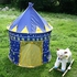 Doreen Princess Castle Play Tent with Glow in The Dark Stars, conveniently Folds in to a Carrying Case, Your Kids Will Enjoy This Foldable POP Up Blue Play Tent/House Toy for Indoor &amp; Outdoor Use（GC18
