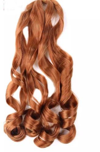 Curly Ombre Hair Attachment Extension For Braiding