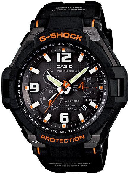 Casio G-1400-1ADR G Shock For Men (Analog, Casual Watch)