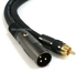 Monoprice 1.5ft Premier Series XLR Male to RCA Male 16AWG Cable Gold Plated
