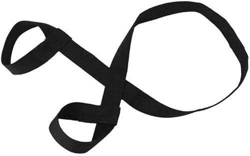 حزام حمل لبساط اليوغا من قطعة واحدة، مصنوع من القطن المتين للياقة البدنية وصالة الالعاب الرياضية، حزام ربط مع احزمة متعددة الوظائف، 160127823