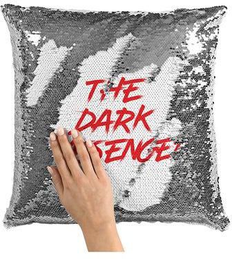 Dexter Sequin Throw Pillow With Stuffing Multicolour 16x16inch