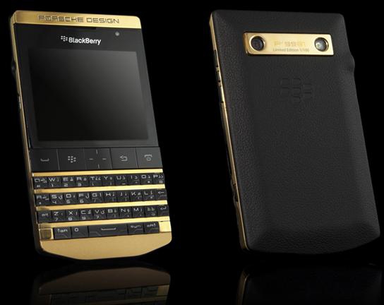 BlackBerry Porsche Design P9981 8GB Gold Arabic & English