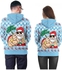 1PCS Winter Santa Claus Couples Hoodies