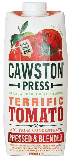 Cawston Pressed Terrific Tomato Juice 750ml