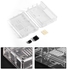 Generic ABS Case Box Cover Clear Enclosure For Raspberry Pi 3B 2B 2B+ With 2pc Heat Sink