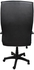 Sarcomisr High Back Leather Office Chair - Black
