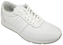 Levent Casual Genuine Leather Shoes With Anatomic Gel System-White