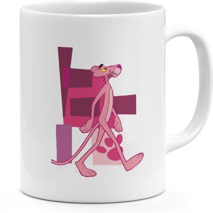 Pink Panther Walking 11oz Coffee Mug Pink Panther Music 11oz Ceramic Novelty Mug