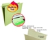 Smead FasTab® Hanging Folder, 1/3-Cut Built-In Tab, Letter, Moss (64082)