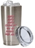 Joker And Harley Quinn Quote Design Tumbler With Lid Silver/Pink/Clear 15 ounce