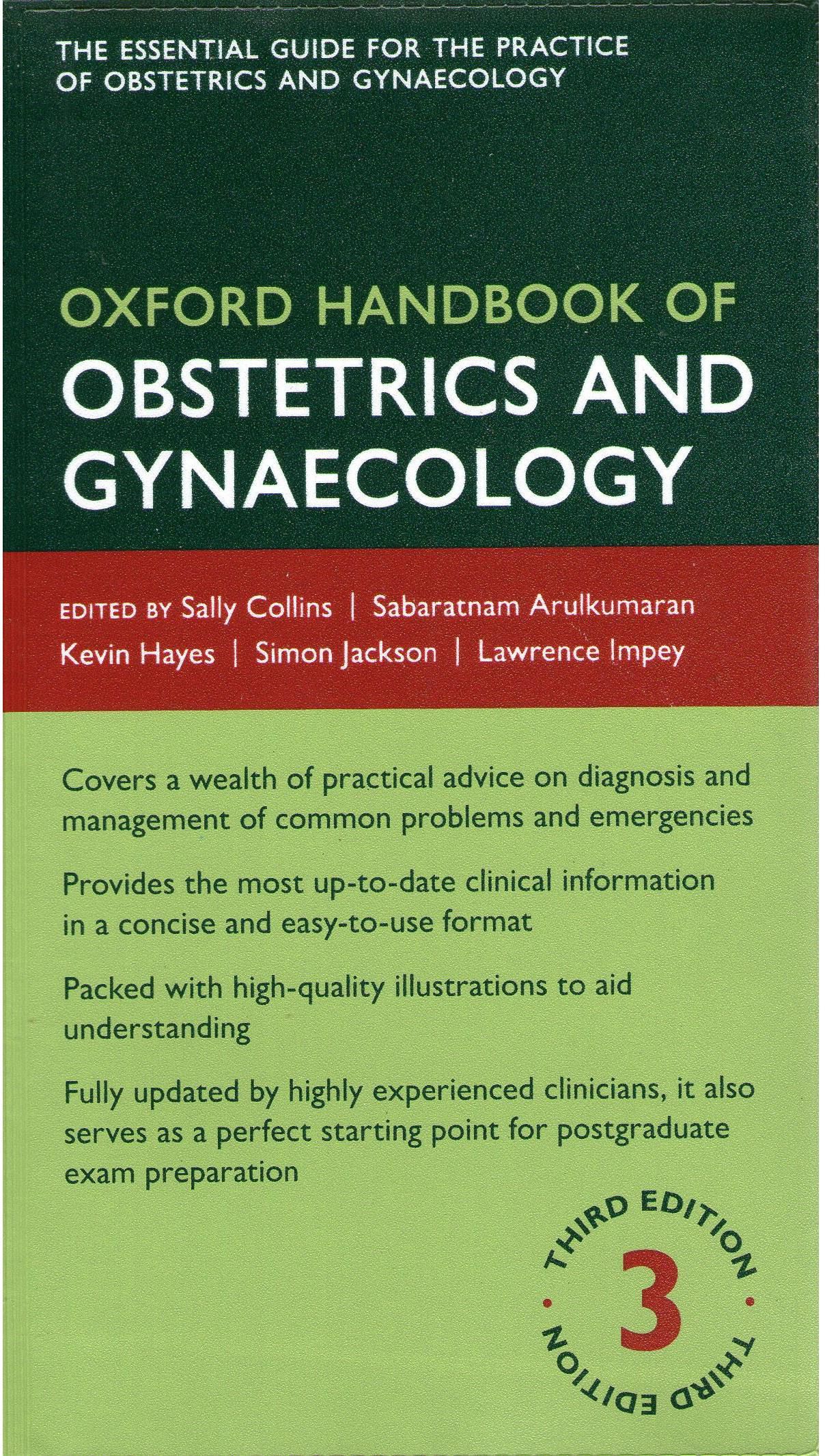 Oxford Handbook of Obstetrics and Gynaecology (Oxford Medical Handbooks)