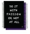 YM Sketch 0171 Passion - Notebook A5 Side Wire