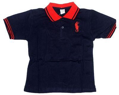 Towble Boys Short Sleeve Top- Blue And Red