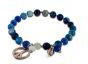 Coco88 Serenity Collection Bracelet Blue Agate