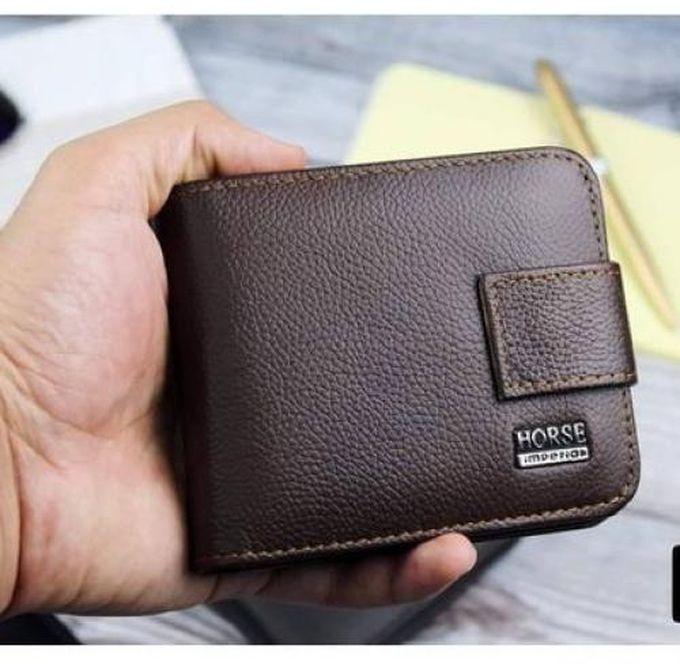 Imperial Horse Leather Wallet Brown Colour