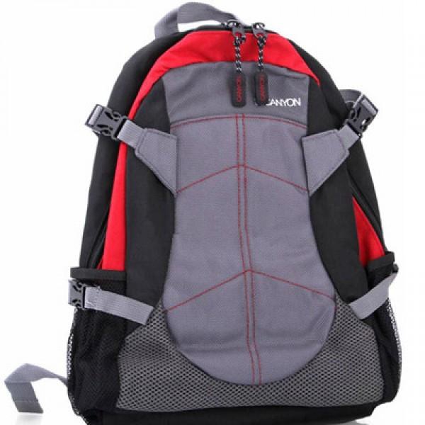 Canyon 12-Inch Backpack Case Red/Gray - CNF-NB03R