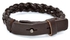 Genuine Leather Bracelet -Dark Brown