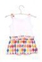 Basicxx Infant Girls Sleeveless Printed Dress Off White Size 3-6 Months