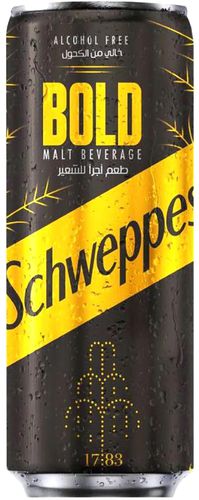 Schweppes Bold Malt Drink - 300 Ml