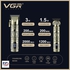VGR VGR ماكينة حلاقه الشعر الاحترافية القابلة لإعادة الشحن V-670