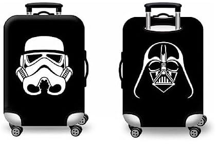 Darth Vader Luggage Cover - Unleash the Force with a Striking Darth Vader Design on Your Luggage (28-inch)