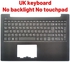 Russian US UK Spanish Brazil French AZERTY Italian Laptop Keyboard for LENOVO V130-15 V130-15IGM V130-15IKB with palmrest upper