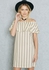 Striped Bardot Dress