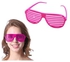 Rose Red Decorative Party Sunglasses for Adults Kids, Funny Glasses New Disco Glasses for Summer Beach Birthday Party Party-Rose Red