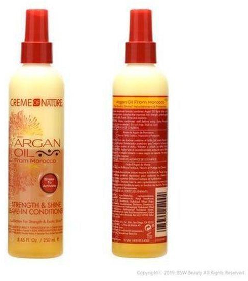 Creme Of Nature Argan Oil From Morocco Strength &Shine Leave-In Conditioner==