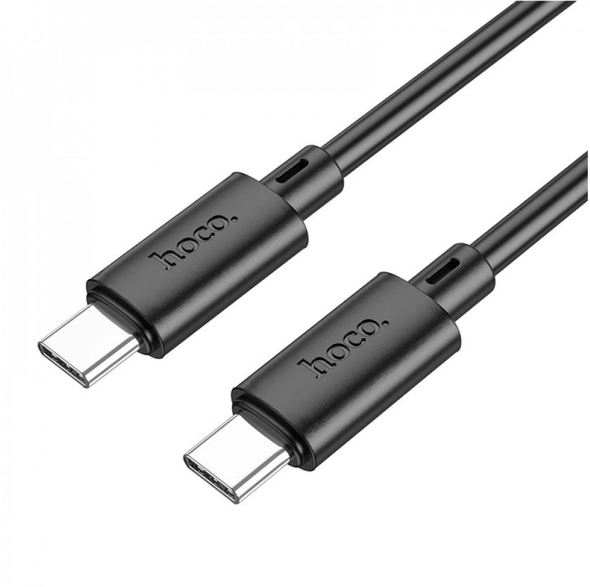 Hoco X88 USB Type C To Type C Fast Charging Cable - 3 Amp - Black