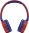 JBL JBL Jr310 Bluetooth Wireless Noise Cancelling Headphones with Microphone for Kids - Blue and Red