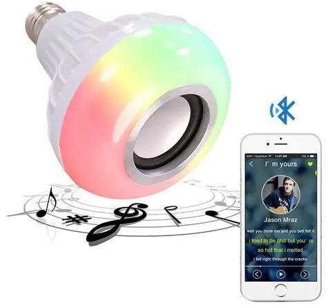Generic Bluetooth Music LED Bulb Multi color Speaker