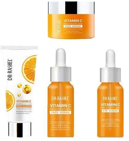 Dr. Rashel Vitamin C Face Cream + Face Serum + Eye Serum + Cleanser Set