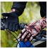 قفازات حرارية لتدفئة اليدين في الشتاء أثناء الركض وركوب الدراجات مزودة بسحاب، لون بني، مقاس S 27.00 x 3.00 x 15.00سم