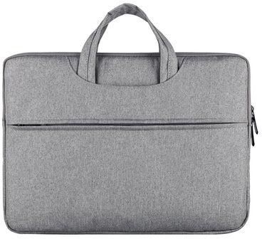 Polyester Laptop Briefcase With Handle Silver