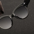 Fashion Women Oval Shades Patchwork Sunglasses Integrated