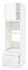 METOD / MAXIMERA خزانة عالية لفرن/فرن مع ب./2 د., أبيض/Voxtorp أبيض مطفي, ‎60x60x220 سم‏ - IKEA