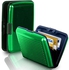 محفظة الومنيوم لحمل بطاقات الائتمان وبطاقة الهوية والاعمال، لون اخضر، ضمان لمدة عام واحد