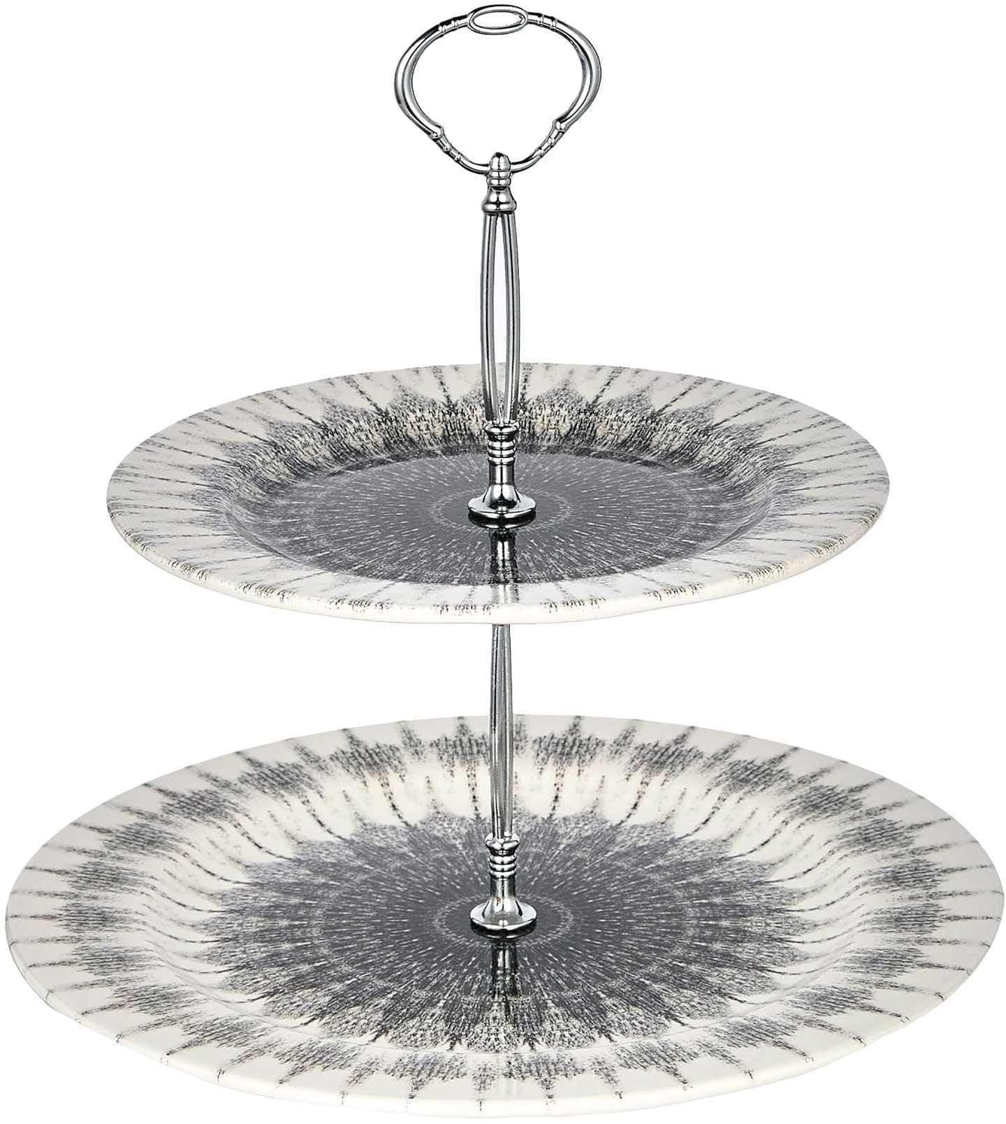 Cosmic 2-Tier Cake Stand