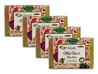 Mix Fruit Body Wash Soap 125Gm (Pack Of 4)