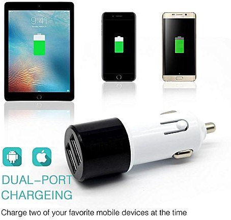Generic YAZA USB 5V 1A + 2.1A Car Charger