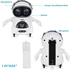 Ndream Pocket Robot for Kids, Educational Intelligent Mini Robot Toy, Voice Conversation, Speech Recognition, Dance and Change Voice and Repeat for Boys and Girls Gift (White)