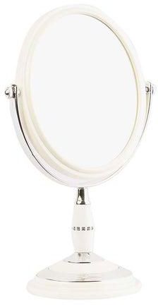 مرآة بوجهين أبيض/فضي 17x13سنتيمتر