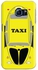 Stylizedd Samsung Galaxy S6 Edge Premium Slim Snap case cover Matte Finish - Yellow Taxi